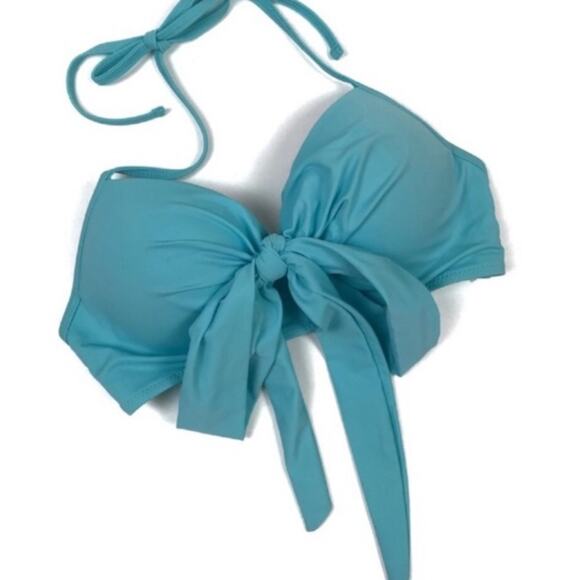 Cupshe Size Small Hook and Tie Padded Bikini Top - Picture 5 of 9